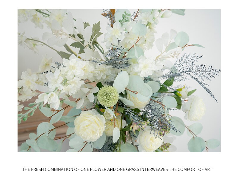 mint green and grey wedding decor7