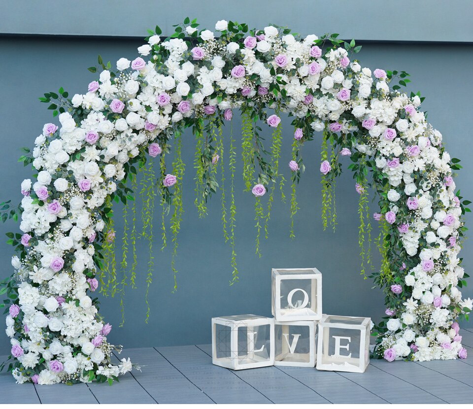 artificial flower arrangement for grave