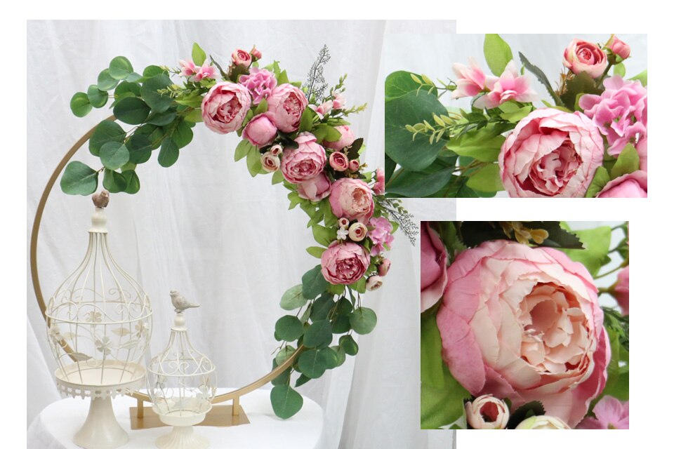 peach artificial flowers10