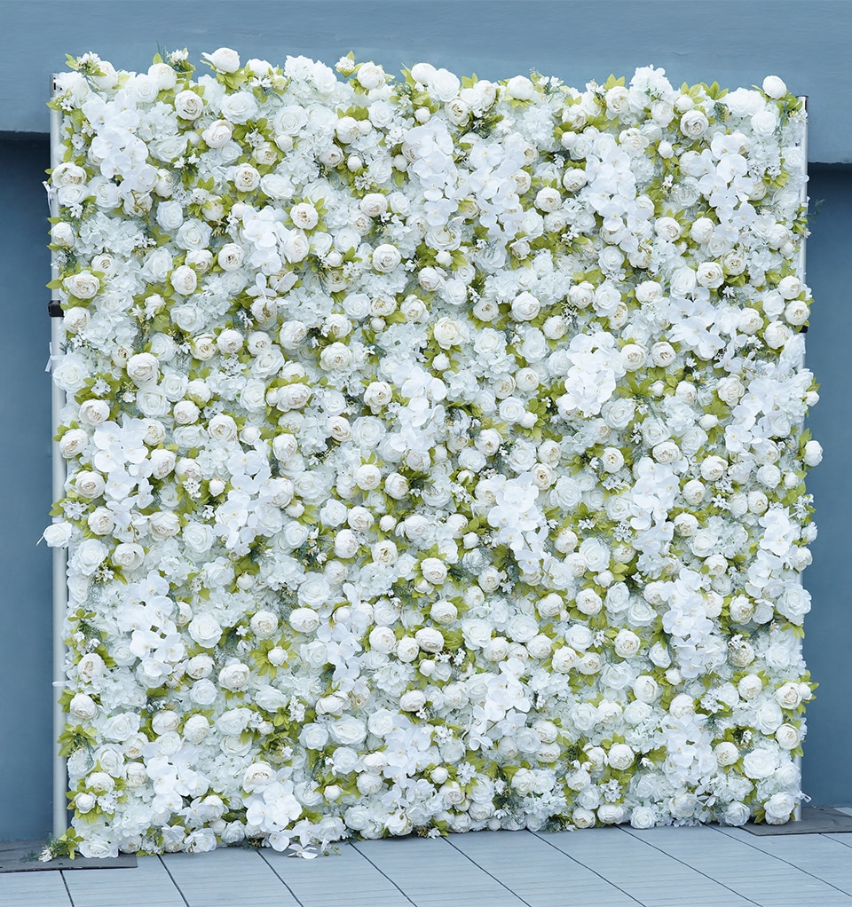 wall vase artificial flowers3