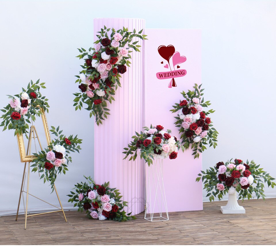 flower wall with stand