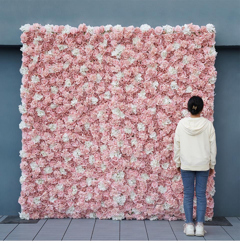 olympic hire flower wall8