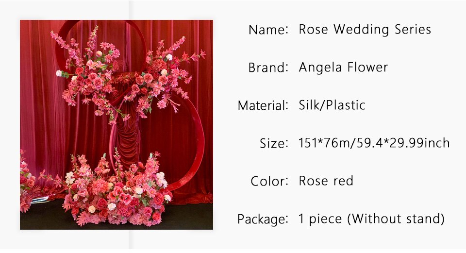 flower wreath wedding decoration1