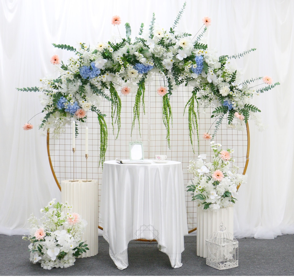 Floral Arrangements: Creating elegant displays for funeral flower stands.