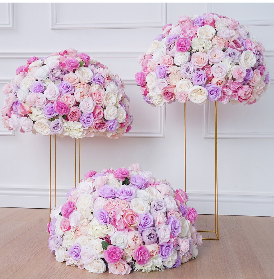 flower arrangement with tree braches hanging in kitchen10