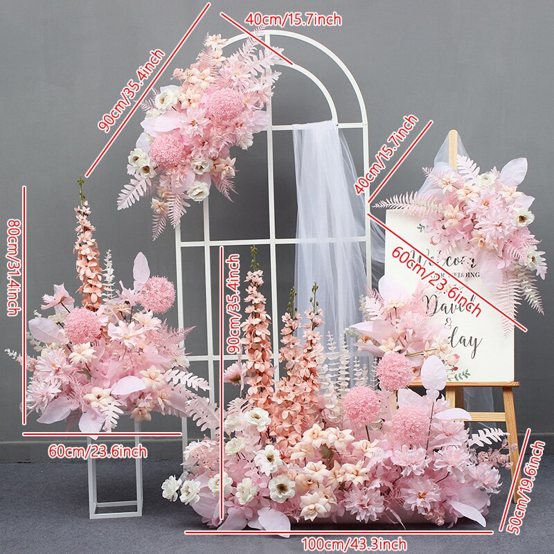 Constructing a circular wedding arch: Step-by-step guide for building stability.