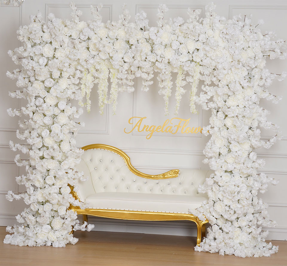 head table backdrop flowers3