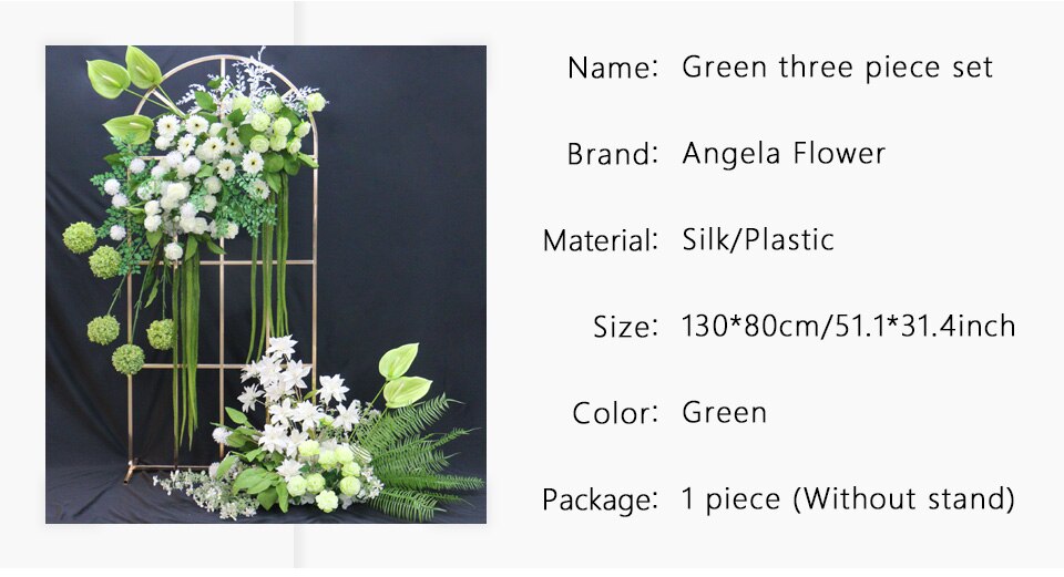 red white and green flower arrangements1