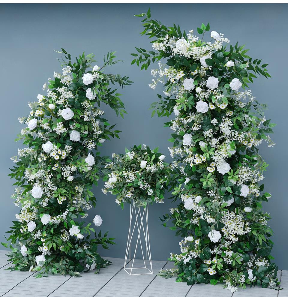 indoor wedding arch with lights3