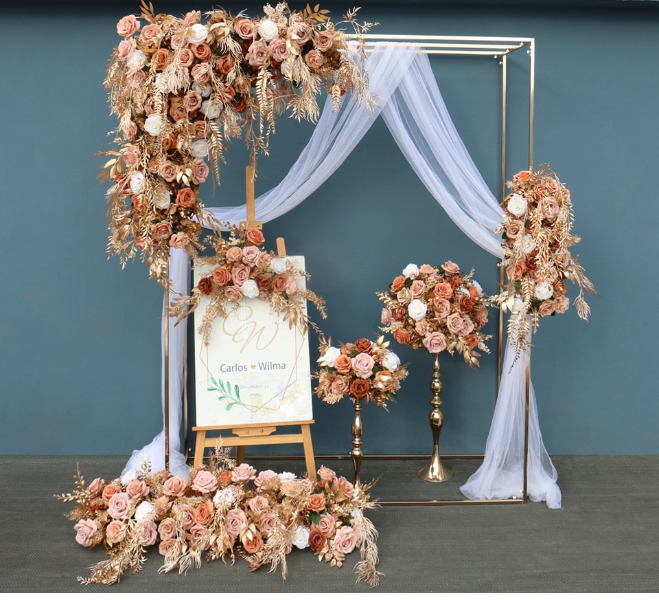 upholstered arch for wedding