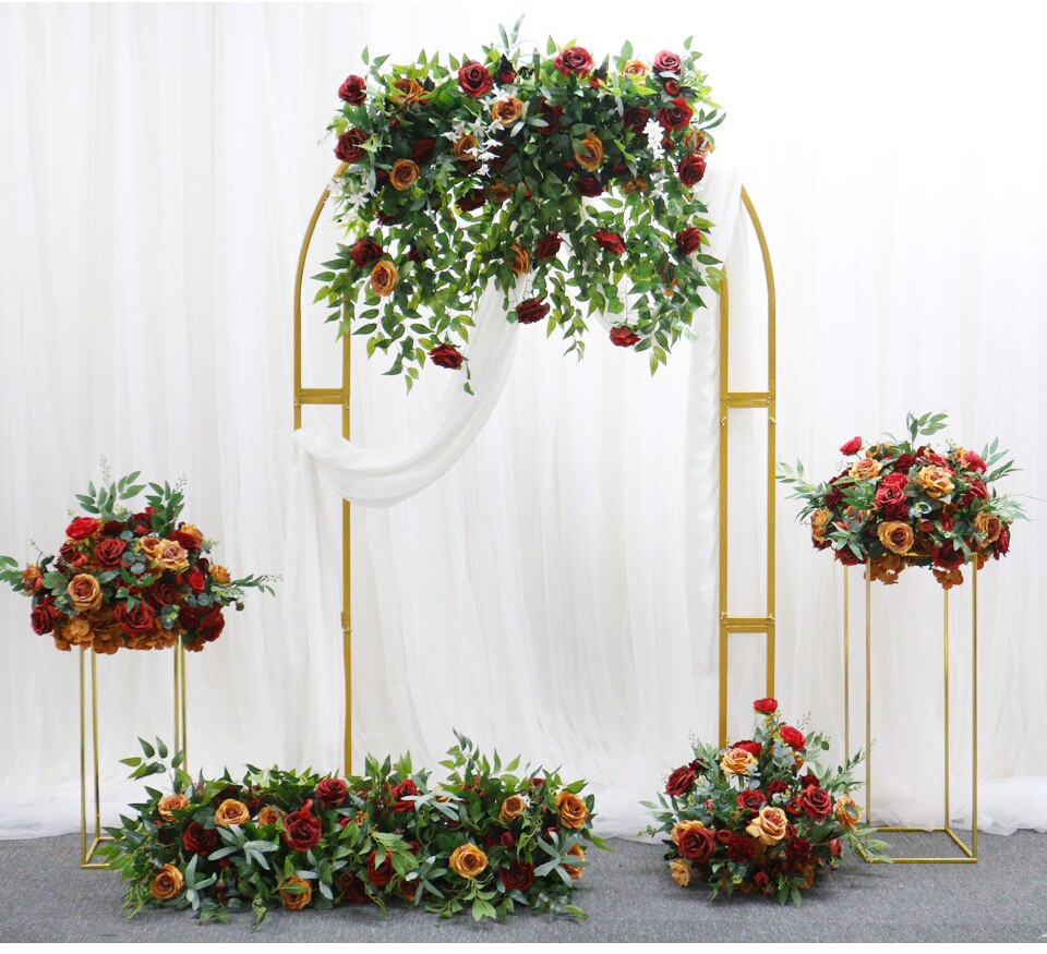 greenery and flora wedding decor7