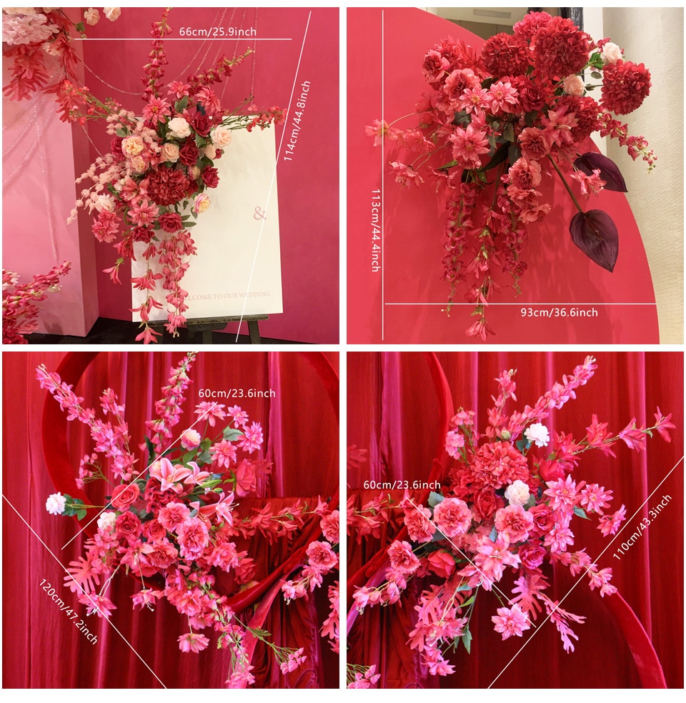 flower wreath wedding decoration2