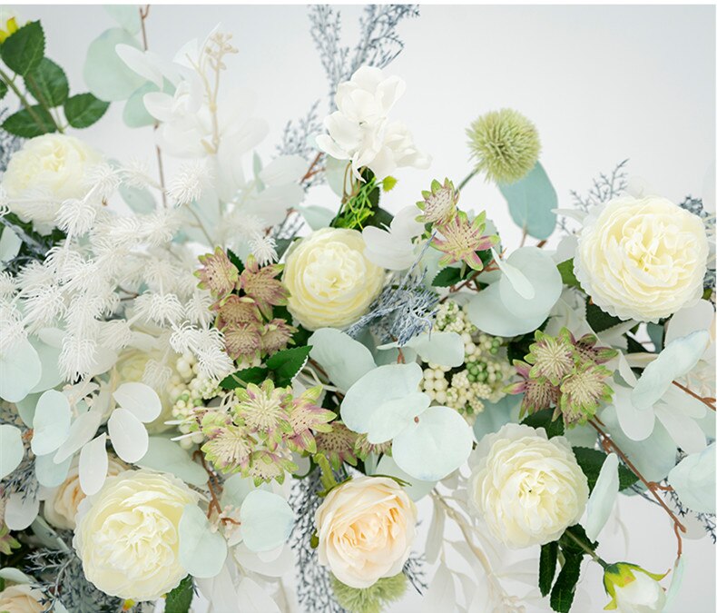 mint green and grey wedding decor4