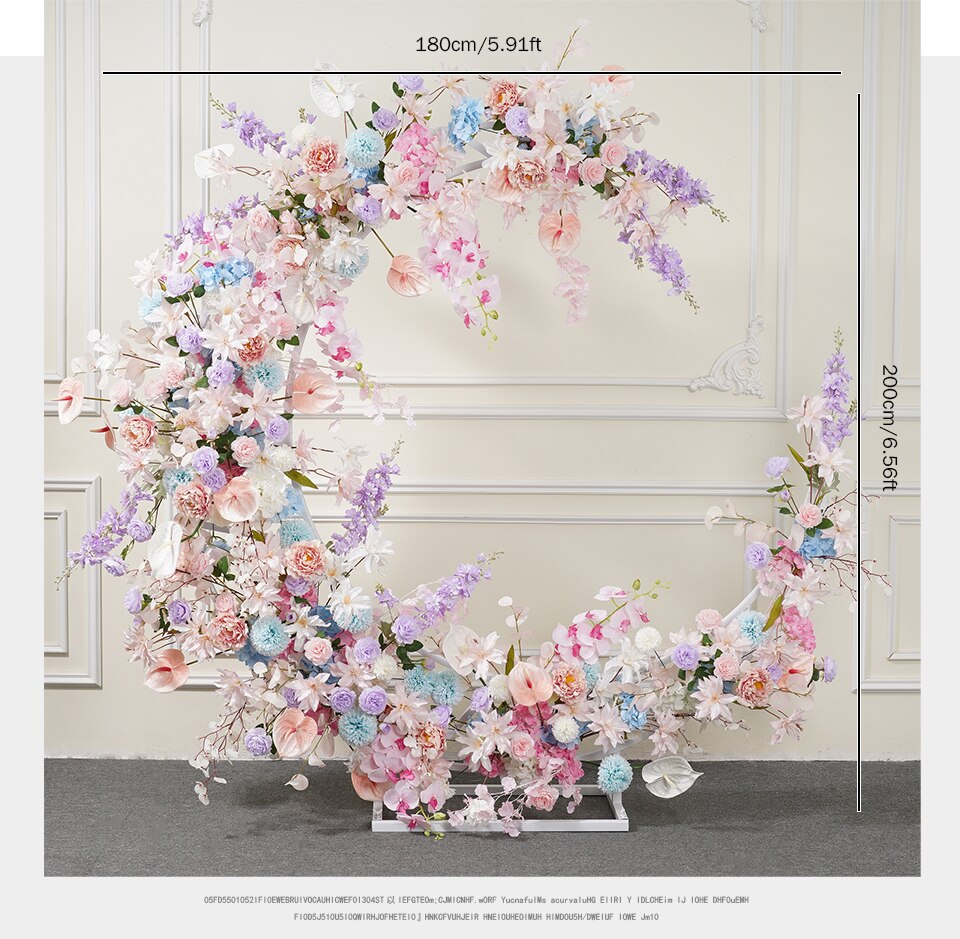 floral wall wedding decor1