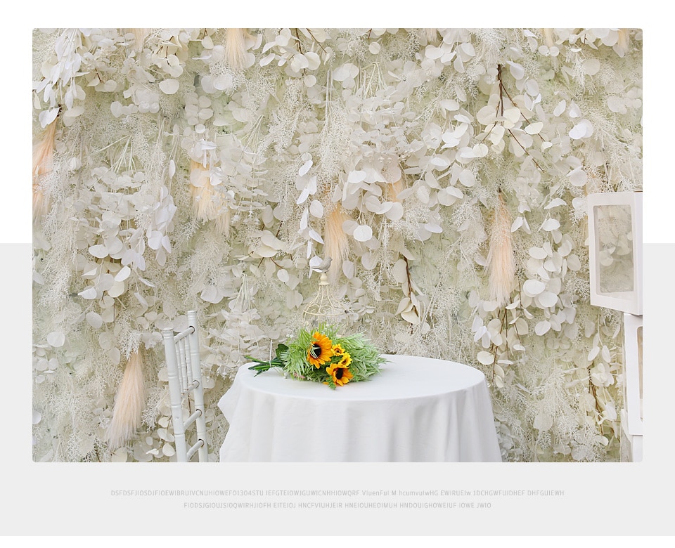 all white decor for weddings3