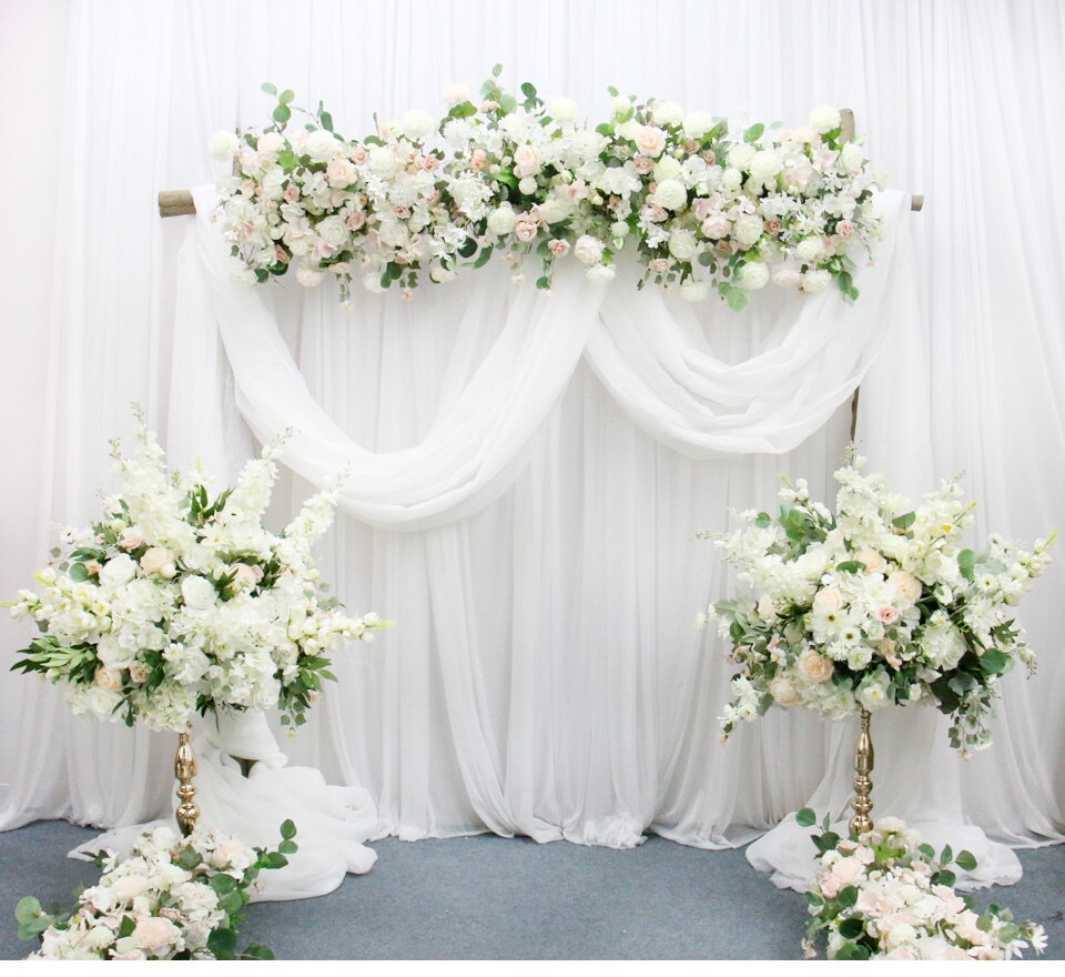 Removing dust and debris from the wall flower