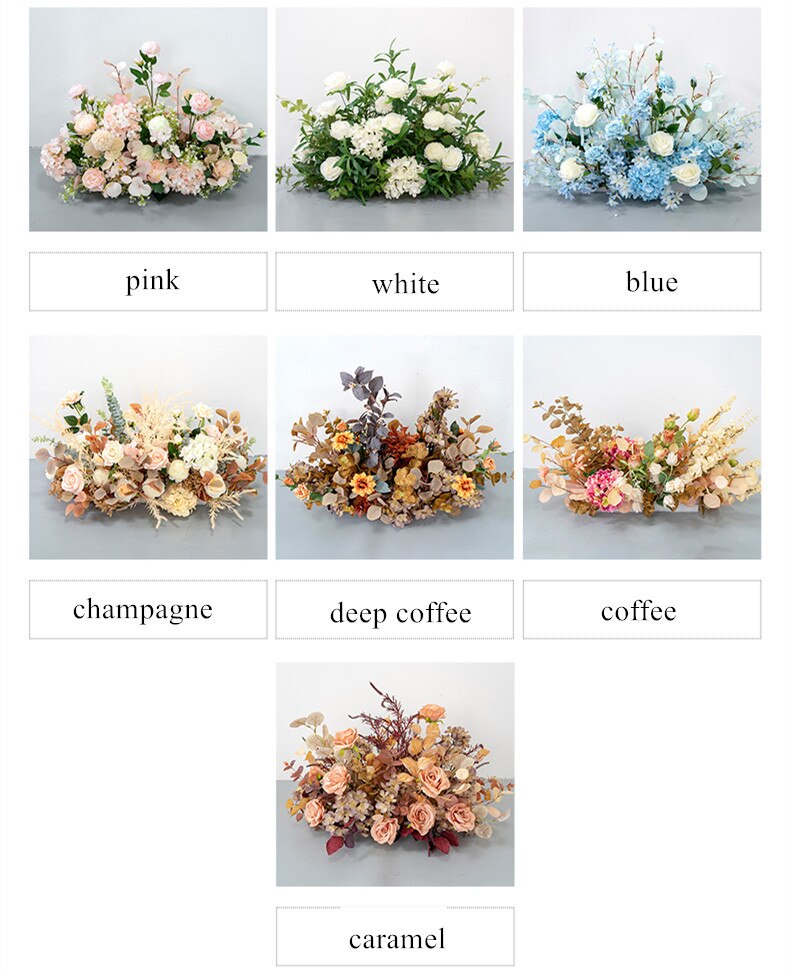 artificial flower wall decor1